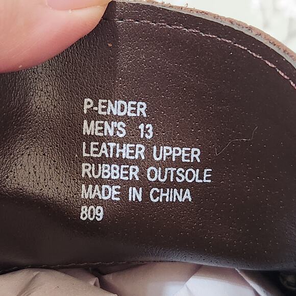 Steve Madden P-Ender Brown Leather Upper Oxford Dress Shoes Men's 13 - Picture 10 of 10